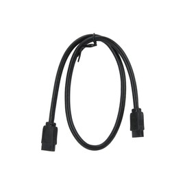 Nippon Labs SATA3-R-1.5FT-BK Sata3 Cable, Copper - 18-Inch Round Cable, Black
