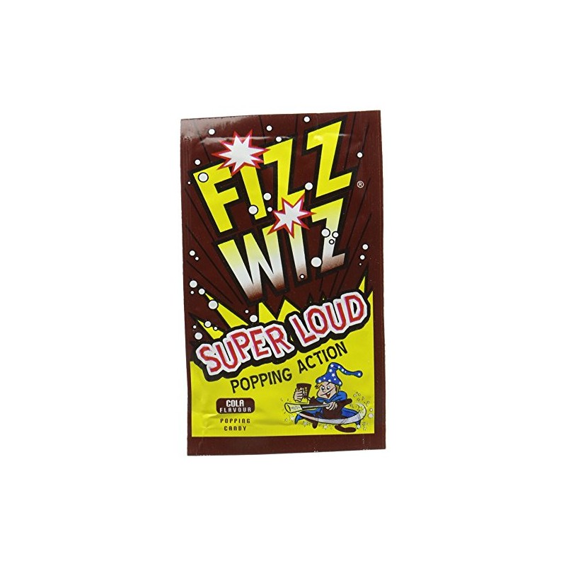 Fizz Wiz Popping Candy Cola Flavour 5g - Pack of