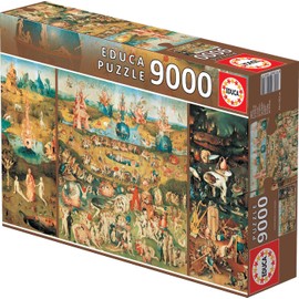 Educa 9,000 Piece Puzzle - The Garden of Earthly Delights