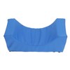 Head Positioner Pillow Blue PU Leather Breathable Comfortable Neck Support