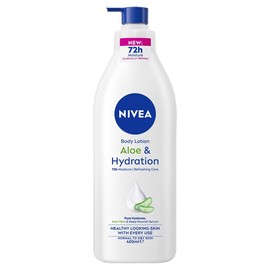 NIVEA Aloe & Hydration Body Lotion Moisturiser 72H Hydration 400ml