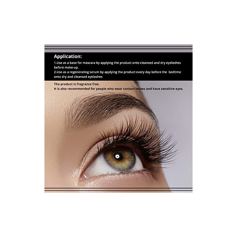 Eveline Eveline sos lash booster eyelash serum 5in1 with argan