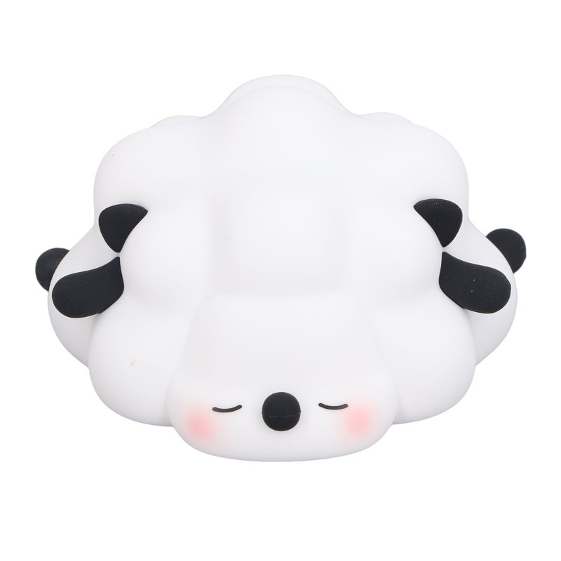 Night Lamp Cute Cartoon Sheep Modeling Three Speed Lighting Eye