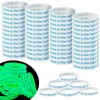 Unittype 100 Pcs Christian Silicone Bracelets Glow in The Dark