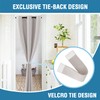 H.VERSAILTEX Doorway Curtain Blackout Closet Door Curtain Room Divider Window