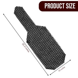 Zento Deals Cooling Car Seat Cushion Cover - 12V Air Ventilated Cooling Seat Cover for Car, Ventilate Breathable Home and Office, Back Comfort, Air Flow Perfect for Hot Weather