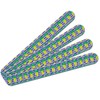 Pretty Pineapples Double-Sided Nail File Emery Board Set 4 Pack