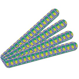 Pretty Pineapples Double-Sided Nail File Emery Board Set 4 Pack