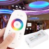 LED RGBW Controller Wireless Touch RF Remote Control for LED