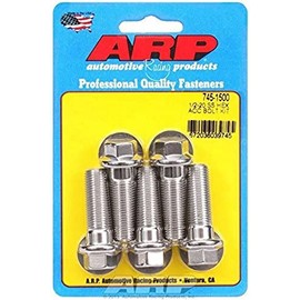 ARP 745-1500 1/2-20" x 1.500 UHL 6-Point Stainless Steel Bolt Kit - 5 Piece