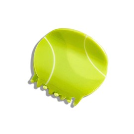 FFLaiwah Funny Sports Hair Claws Clip, Sports Ball Jaw Barrette, Football Baseball Hair Clips for Women Thick and Thin Hair Game Day Accessories Decor-Tennis
