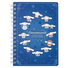 Yamano Shigyo 413781 Ring Notebook, A6, Cinnamoroll