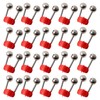 uxcell 20 Pcs Fishing Bells Plastic Clamp Fishing Rod Bite