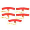 5 Pcs Tire Changer Guard Red Rubber Tire Rim Protector