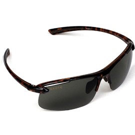 Naute Sport - The Nova Polafog- Lightweight, HD Polarized & Anti-fog Sunglasses (Tortoise, Smoke)