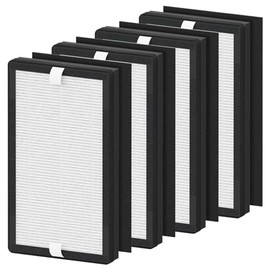 IAF-H-100C Kit de reemplazo de filtro C compatible con purificadores de filtro de aire Idylis IAP-10-280 e IAP-10-200 (4 filtros Hepa y 4 prefiltros  