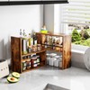 Expandable Cabinet Organizer Shelf, Set of 2 Kitchen Counter Shelves
