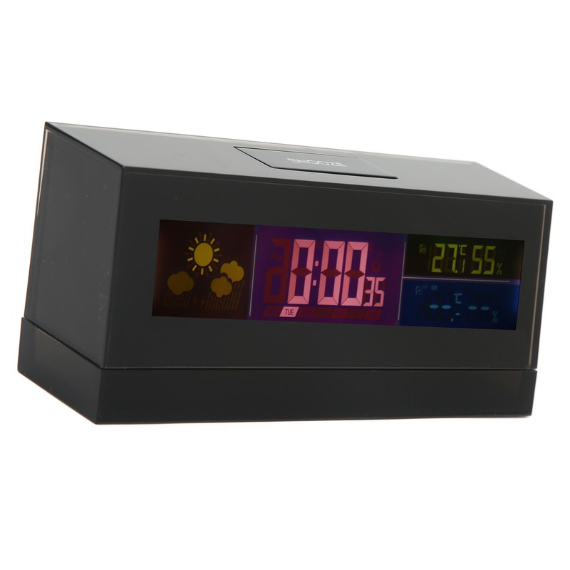 Electronic Weather Clock Digital Weather Forecast Monitor with Calendar Display