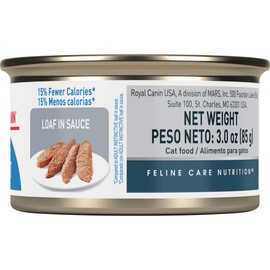 Royal Canin Ultra Light Loaf in Sauce Wet Cat Food