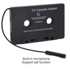 Bluetooth Cassette Adapter, Built‑in Microphone Bluetooth 5.0 MP3 Player LED
