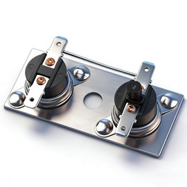 232306 Thermostat Switch, Compatible with Suburban Heaters, RV Water Heater Thermostat, 120V T-Stat/Limi, RV Water Heater Parts, 1 Pack