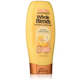 Garnier Whole Blends Repairing Conditioner Honey Treasures, Damaged Hair, 12.5 fl. oz.
