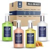Hospitalidad diversificada, 10.14 oz. Amenities, Eco Botánicos, Complete Set