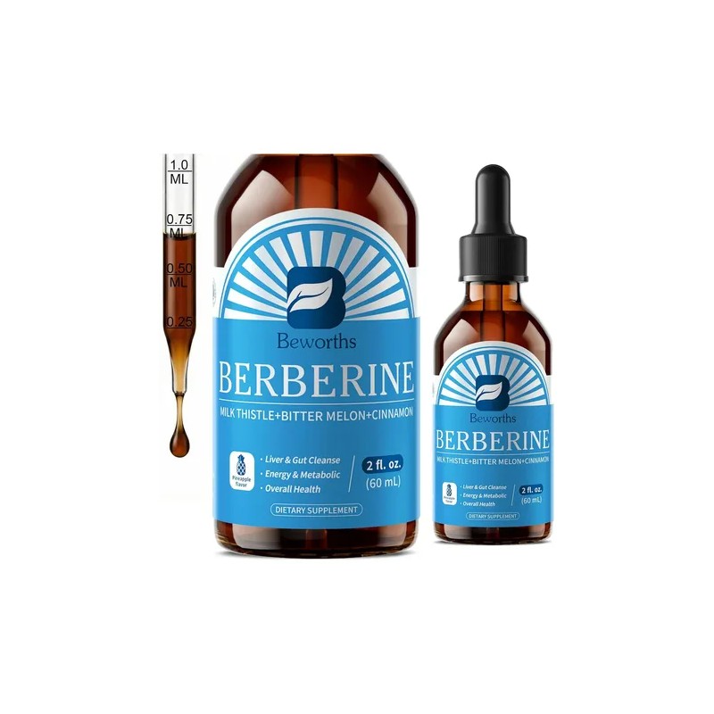 Berberina Liquida Cardo Mariano Melon Amargo Canela