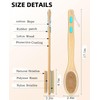 EEEKit Long Handle Bath Body Brush Dual-Sided Shower Back Scrubber