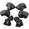 Knee Pads Set 6 Protector Kit Knee Pads Elbow Pads