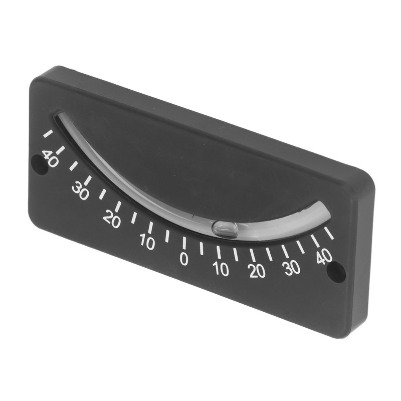 Clinometer 40 Degree RV Bubble Level Mini Inclinometer Tilt Gauge