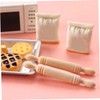 ABOOFAN 8pcs Rolling Pin Mini Craft Roller Adjustable Rollers Thing