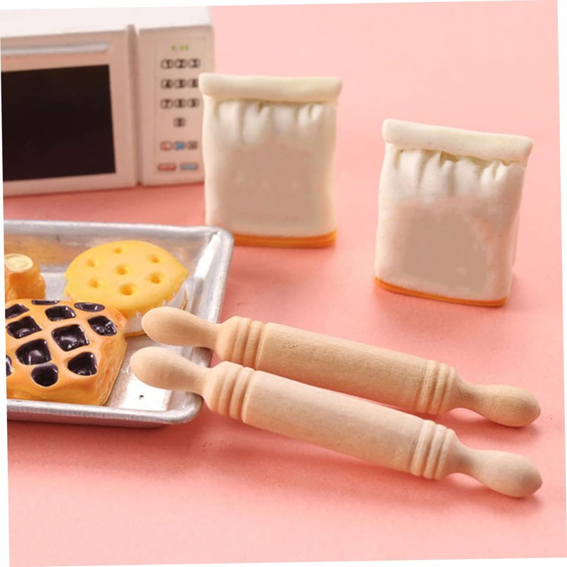 ABOOFAN 8pcs Rolling Pin Mini Craft Roller Adjustable Rollers Thing