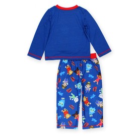 Daniel Tiger Neighborhood Toddler Boys Long Sleeve Pajamas Set (3T, Blue)