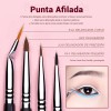 Jessup Kit 11pcs De Brochas Delineadores De Ojos,t324