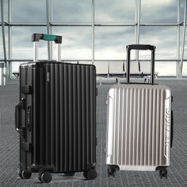 HIAMEA Luggage Handle Wrap, Luggage Identifiers for Suitcases, Handle Protection Cover, Grip Cover, Trolley Case Handle Cover, Baby Stroller Protection Cover, Luggage Tags for Suitcases (Black+Green)