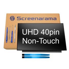 SCREENARAMA New Screen Replacement for HP Zbook Fury 15 G7 (40pin Non-Touch UHD 4k) IPS LCD LED Display with Tools and Tape
