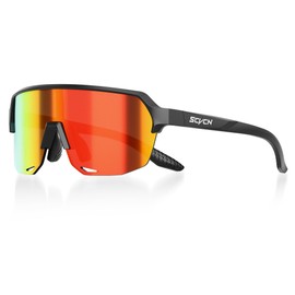 SCVCN Kids Baseball Glasses Boys Girls Sports Sunglasses Youth Cycling Shades Running Softball Age 3-12 S9032