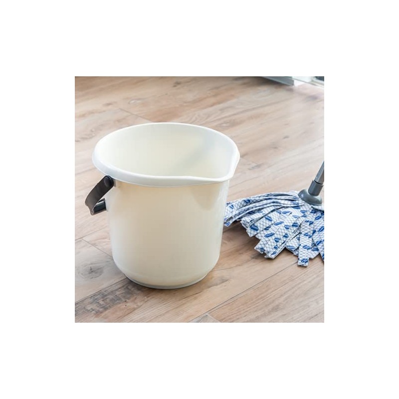 Addis Linen Bucket 9L With Grip On Handle