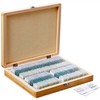 AmScope PS100E 100 Homeschool Biology Prepared Microscope Slides - Set
