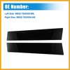 Partuto 1 Pair Windshield B Pillar Trim Panel NO.BB5Z-7820555-BB/BB5Z-7820554-AB Door