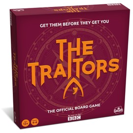 Goliath Games Presents: The Traitors - Official Board Game | Based on the Hit BBC Show | Can the Faithfuls Catch the Traitor? | For 4-6 Players | Ages 12+