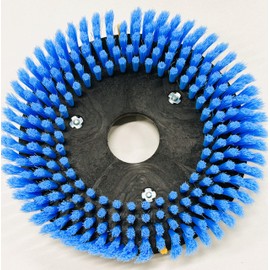 X-Scrub® Mini Rotary Cleaning Brush | Designed for The Daily Cleaning of a Variety of Surfaces. Forget The Mop and Get in All The Tight Spots (Blue Medium Duty Cleaning Brush)