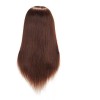 Hairingrid Maniqui Cabeza Cabello Natural Castaño Oscuro 55cm Hairingri