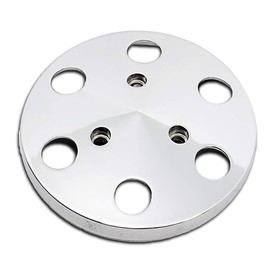 Chrome AC Air Condition Clutch Cover Pulley Cover Fits Sanden #508 Compressor