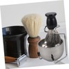 IWOWHERO Men's Shaving Set Shaving Brush Bowl Stand Barber Kit
