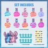 Stitch Esmalte Swirl 10 pzas al Agua Fácil de Quitar