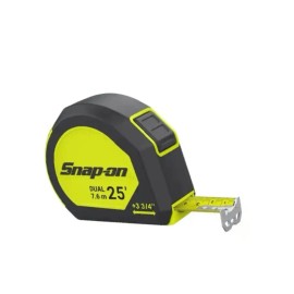 Snap-on Snap On tools SAE/Metric 25' -7.6M Tape Measure TPMB26EM HIVIS Magnet Auto Brake
