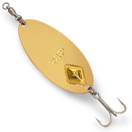 Black Cat Battle Spoon 10 cm - Catfish Blinker for Spin Fishing for Catfish, Catfish Blinker for Spin Fishing for Catfish, Blinker, Spinner Bait, Weight: 60 g, Colour: Gold