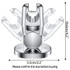 Gelme Nutri Shower Head Holder Wall Mounted, Screw Mounted Shower